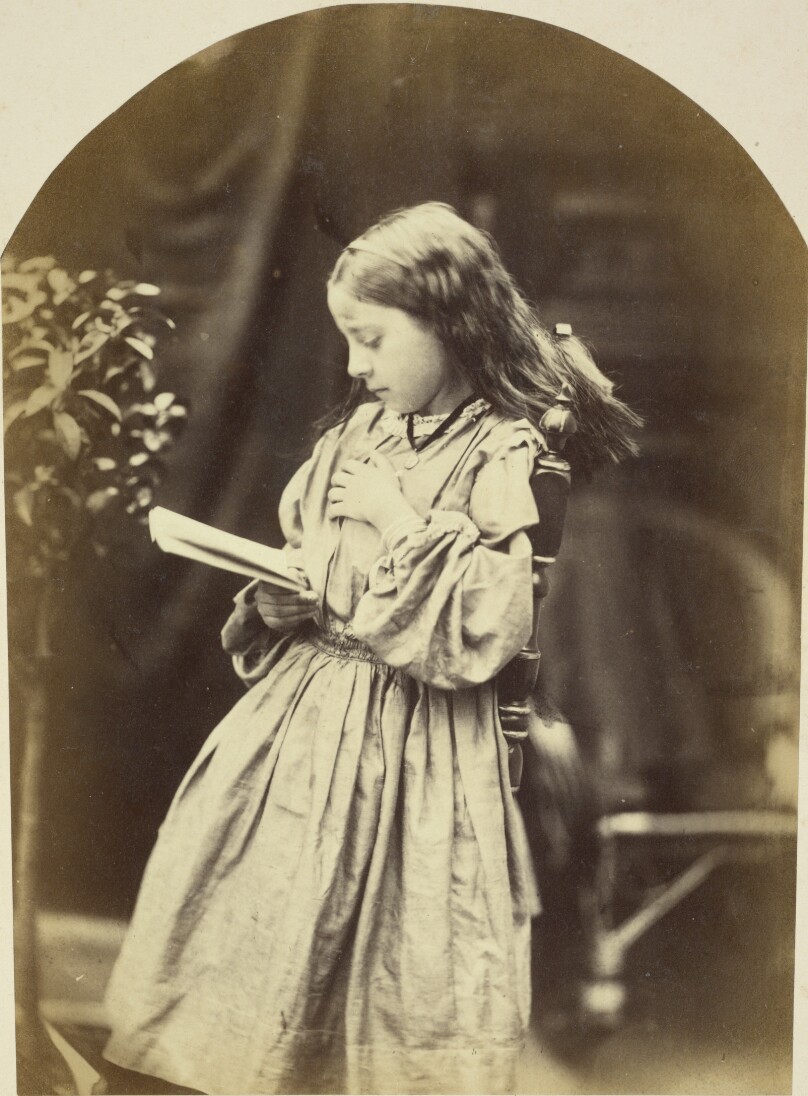 [Portrait of a Young Girl Reading]