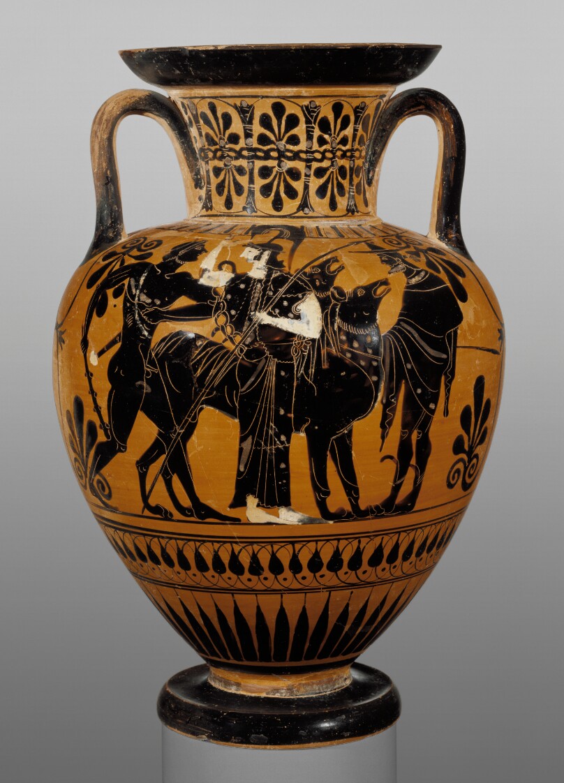 Attic Black-Figure Neck Amphora