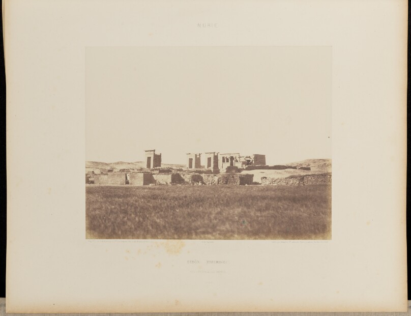 Débôd (Parembole). Vue Générale des Ruines