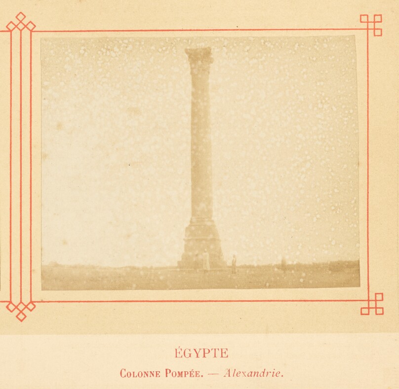 Colonne Pompée. - Alexandrie.