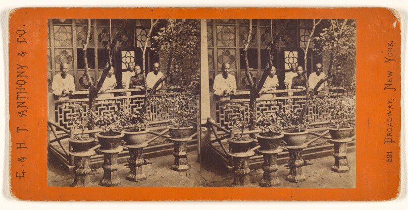 Outside View of a Wealthy Chinese Merchant's House, Canton, China.