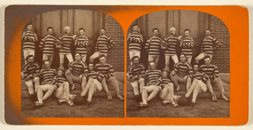 [Foot Ball Team, possibly from Cambridgeport, Mass.]