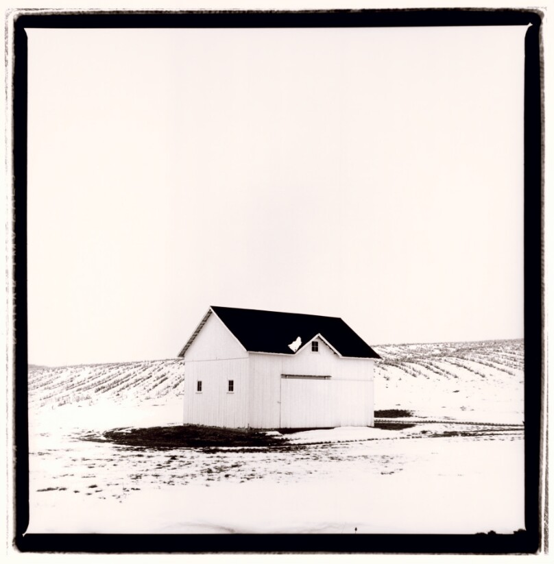 Pealer's Barn, Winter, Amity, Ohio