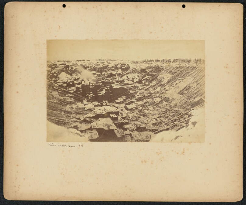[Kimberley Mine Under Snow]