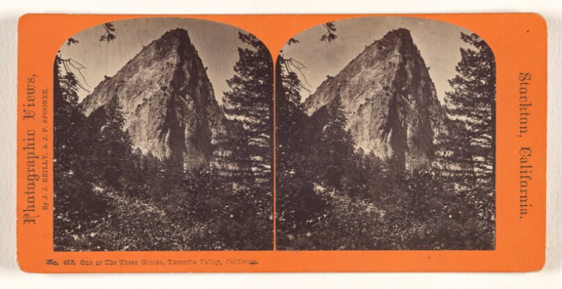 One of the Three Graces, Yosemite Valley, California.