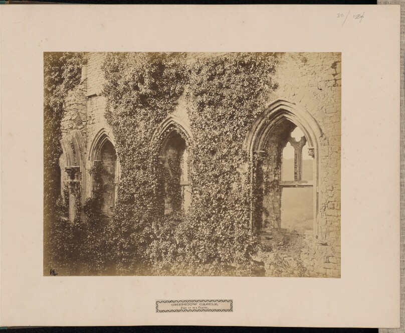 Chepstow Castle, Part of the Chapel.
