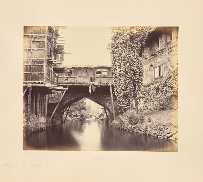 Srinuggur; A Bridge on the Marqual Canal
