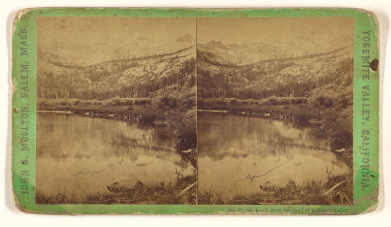 Mt. Lvell [sic], from the head of Tolumne [sic] Valley. [Yosemite Valley, California]