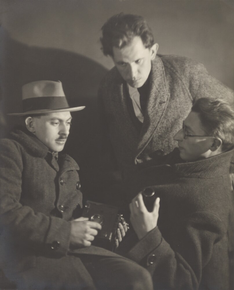 Triple Portrait [Adolf Schneeberger, Josef Sudek, Jaromir Funke]