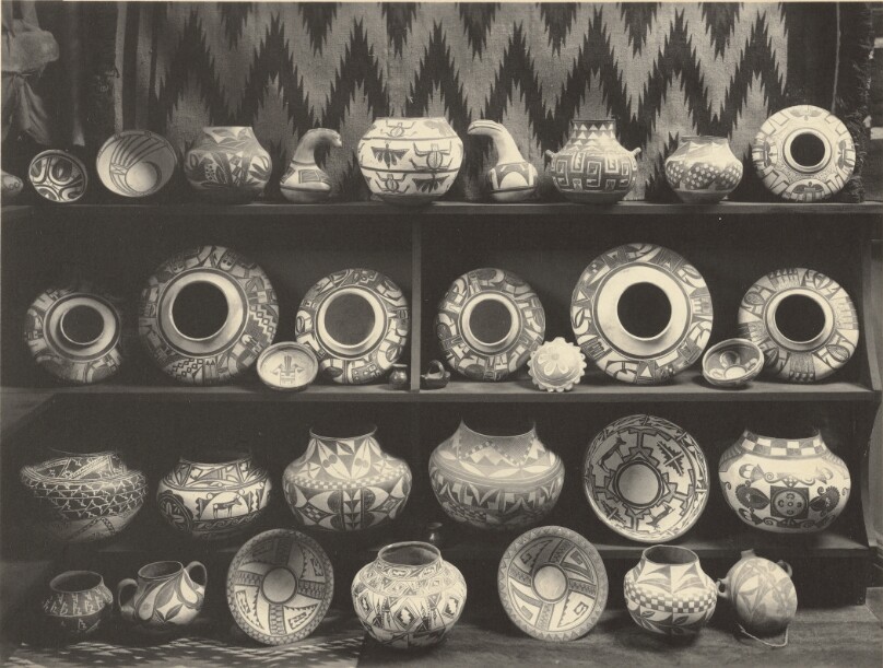 Moki (Hopi) Pottery, from the collection of A.C. Vroman