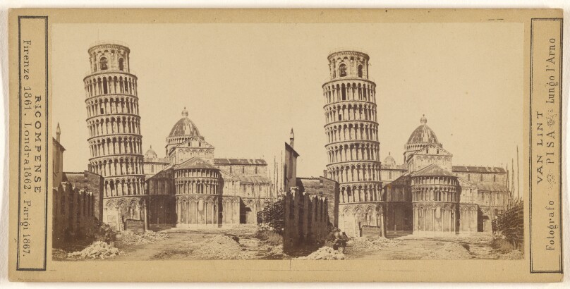 [Pisa. Leaning Tower & East End of church]