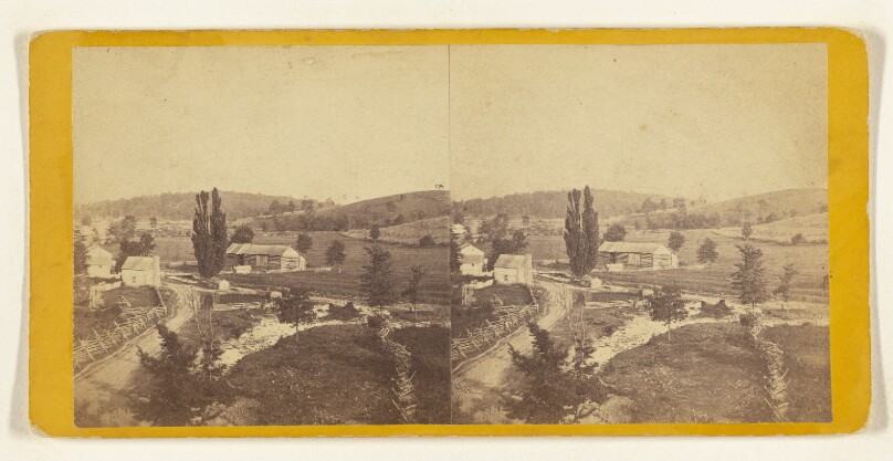Mill Run - Looking South. One Mile West of Altoona. [Pennsylvania Central R.R.]