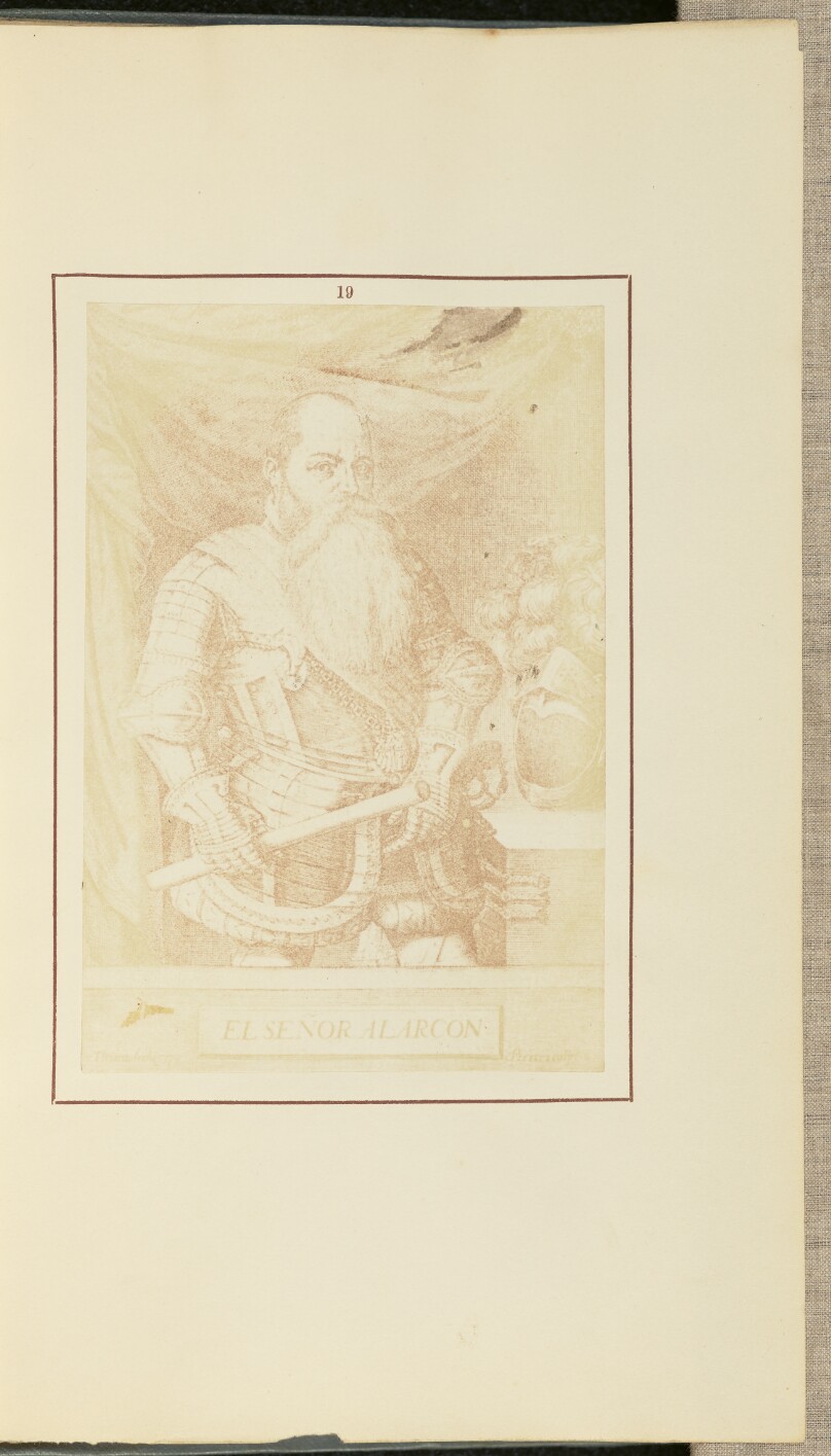 Portrait of Alarcon