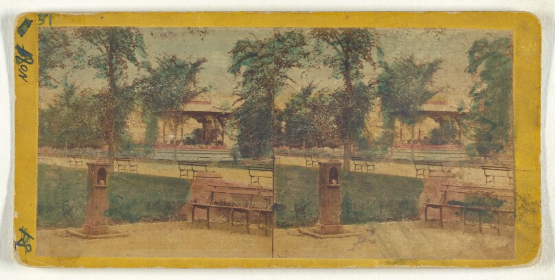 Central Park, (New York.) The Music Stand.