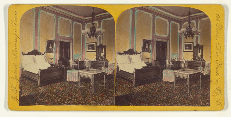 [President Garfield's Bed Room, White House, Washington, D.C.]