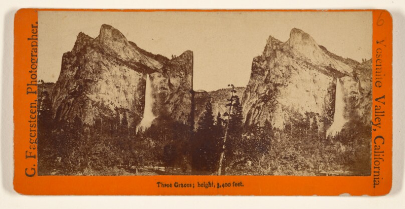Three Graces; height, 3,400 feet.
