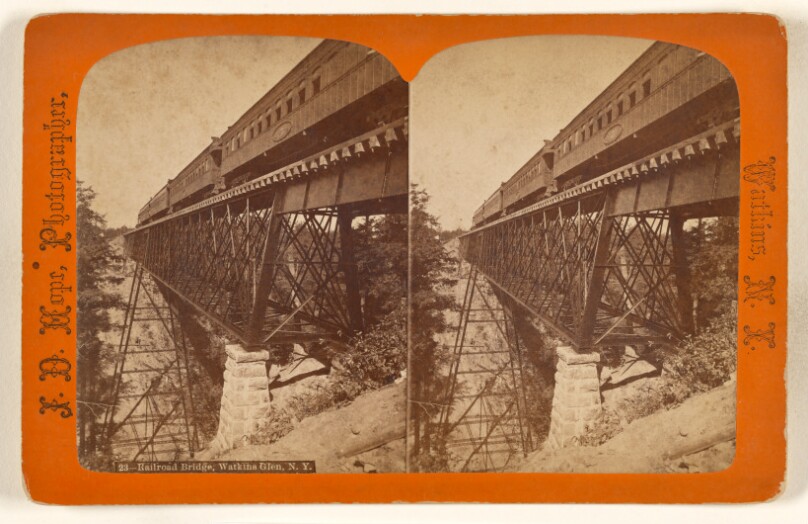 Railroad Bridge, Watkins Glen, N.Y.