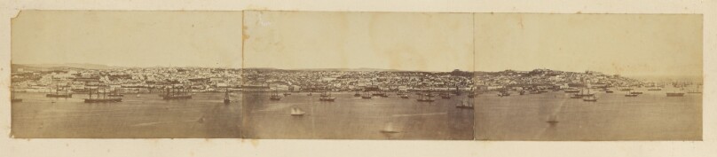 [Panorama of the port, Lisbon, Portugal]