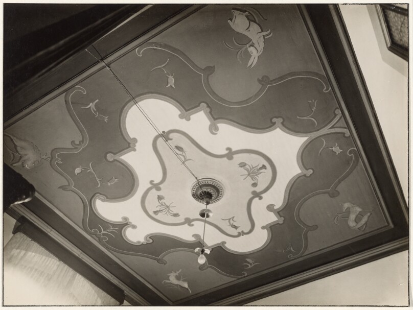Sander's studio/home, Cologne: Ceiling of the living room (Sander's Studio/Wohnung, Köln: Wohnzimmerdecke)