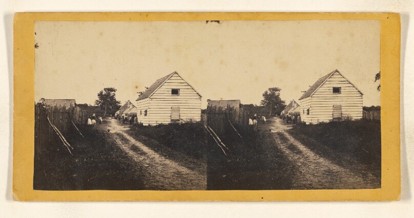 ["Undoubtedly Negro living quarters"]