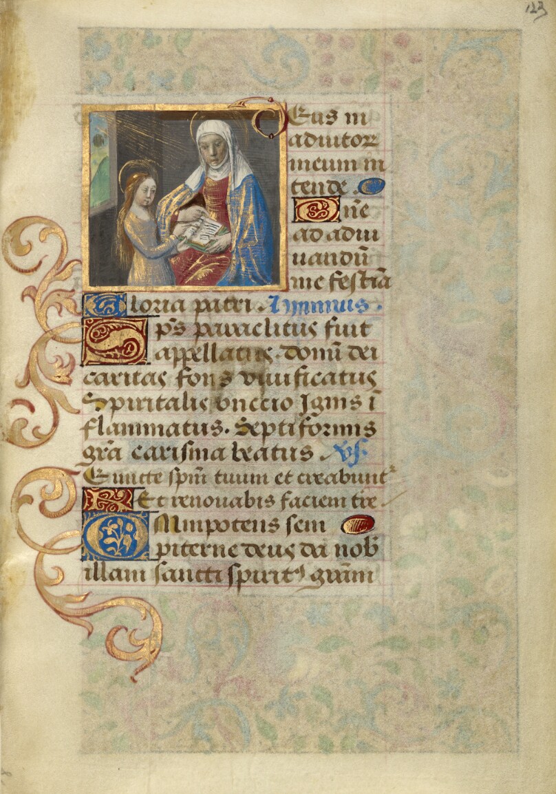 Anna Teaching the Virgin Reading