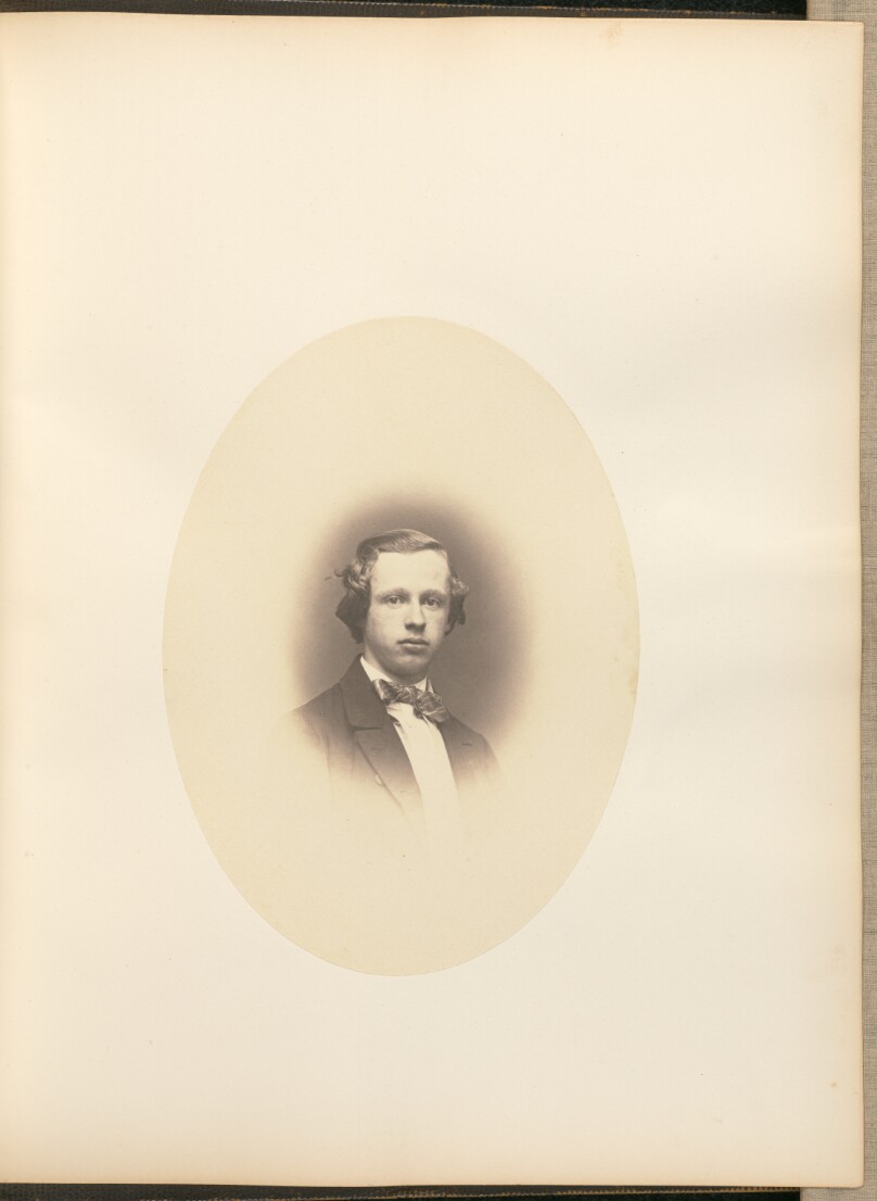 [Yearbook Portrait of a Young Man]