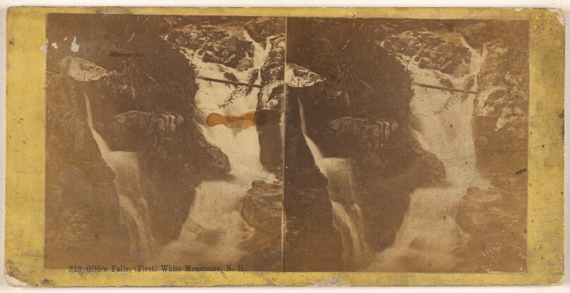 Gibb's Falls, (First) White Mountains, N.H.