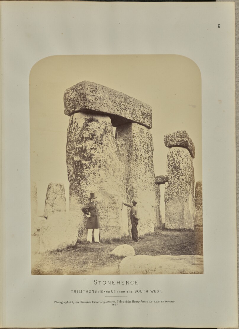 Stonehenge: Trilithons (B and C) from the South West