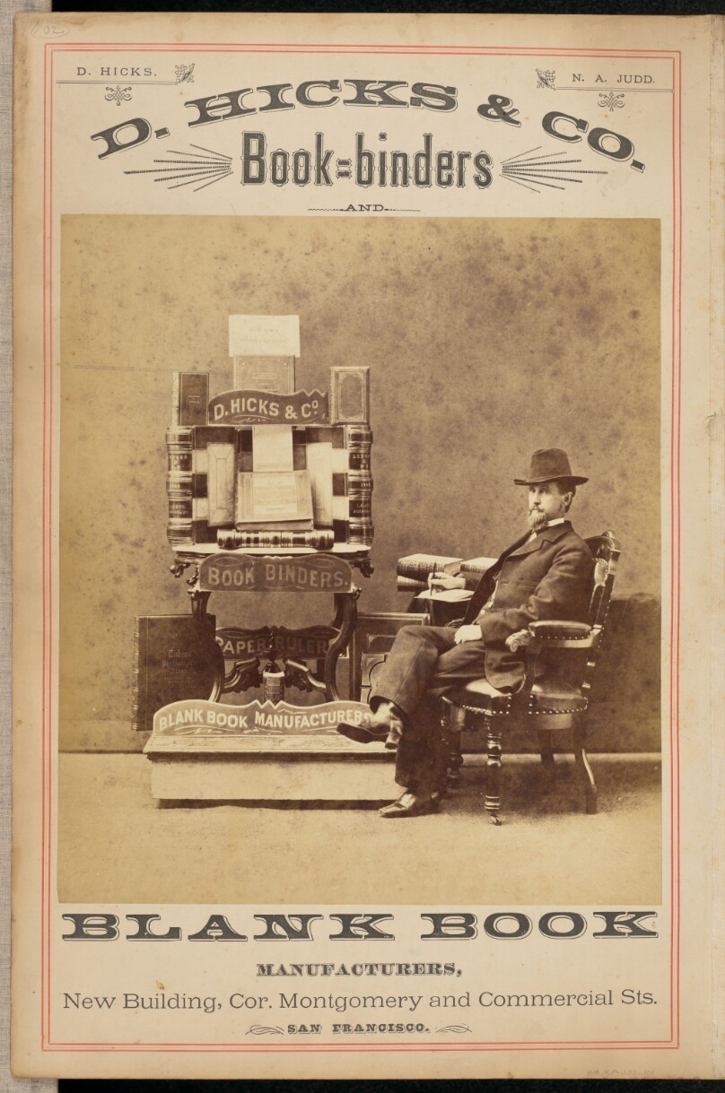 [D. Hicks and Company, San Francisco]