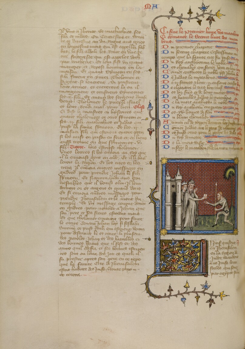 Judas Dispatching a Letter from the Jews of Jerusalem to the Jews in Egypt