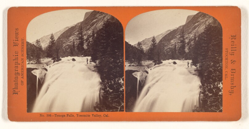 Tenega Falls, Yosemite Valley, California.