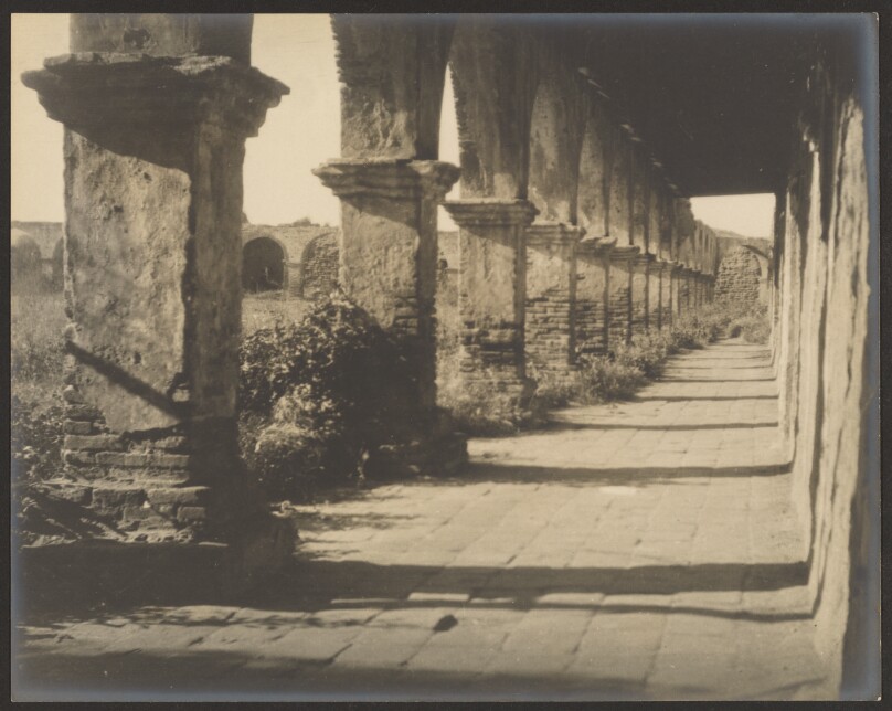 [Arched Mission Hallway]