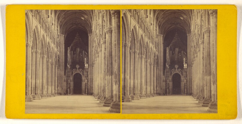 Beverly Minster - The Nave, looking East.