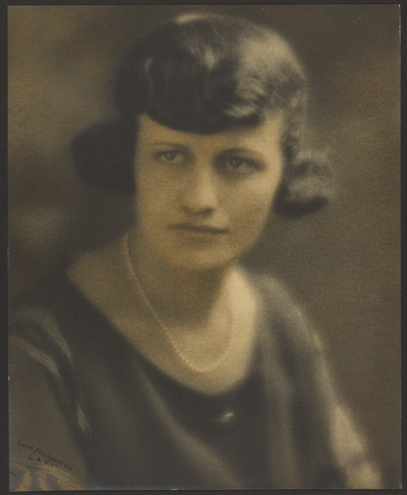 [Portrait of a Woman with Patterned Sleeves]