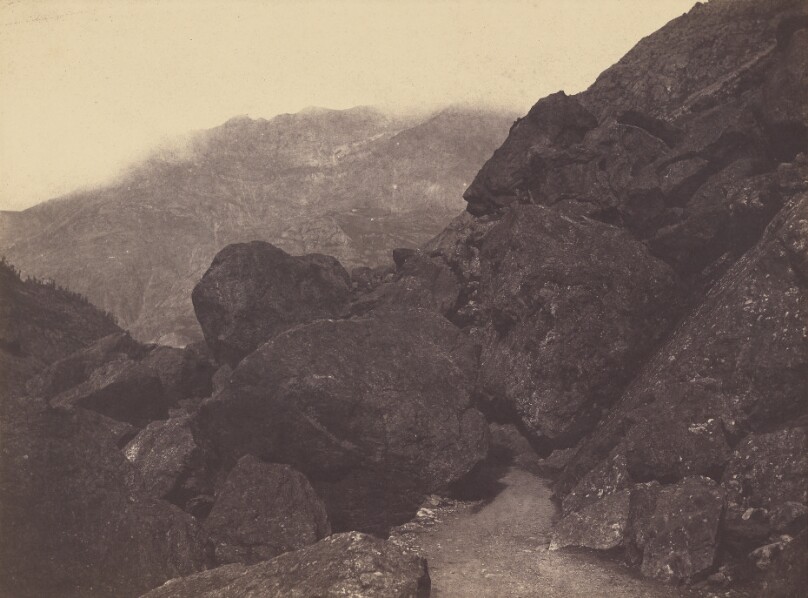 [Boulders near Gavarnie]