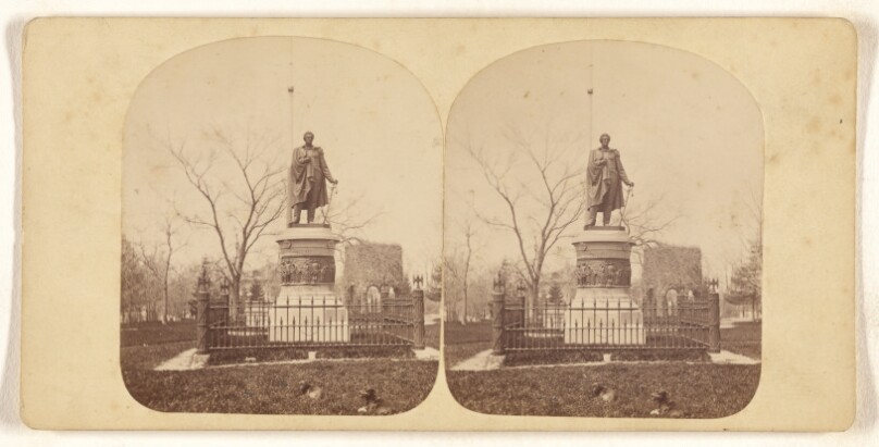 [Statue of Commodore Matthew C. Perry, Newport, R.I.]