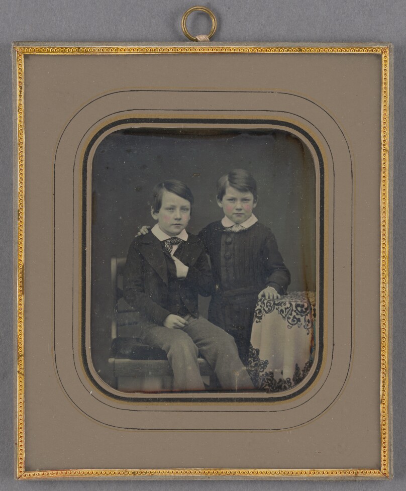 [Portrait of Two Boys]