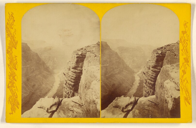 The Canon, from To-ro-weap Valley, (Looking Down.) [Grand Canon, Colorado River]