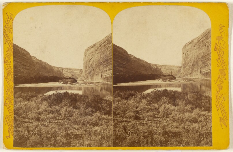 Echo Rock. A mile and a half long and a thousand feet high. [Green River]