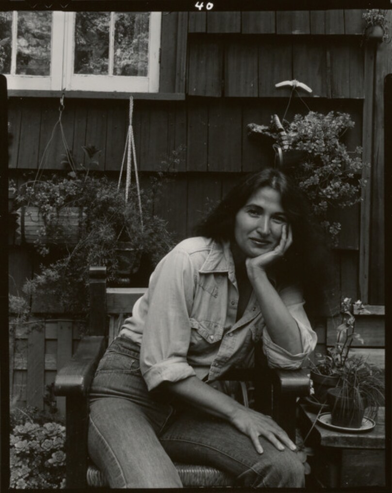 Portrait of Judy Dater, pose 1