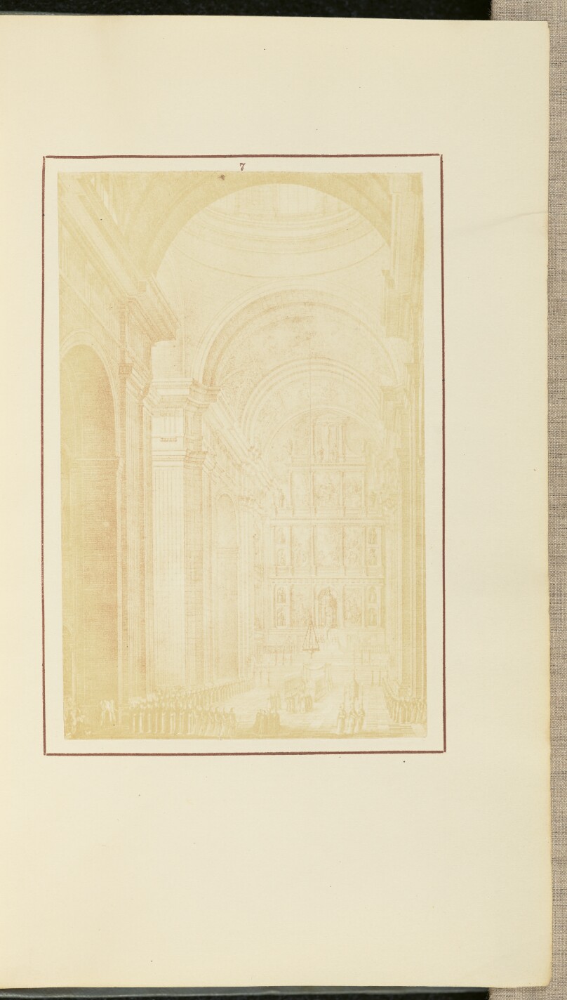 Interior of the Church, Looking Towards the High Altar