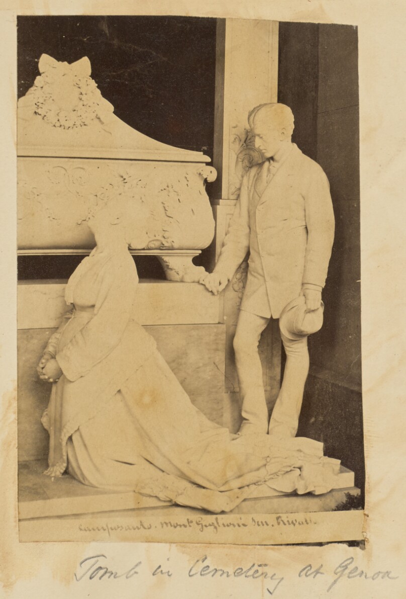 [Pietro Ghigliani monument at the Cimitaro Monumental di Staglieno, Genoa]