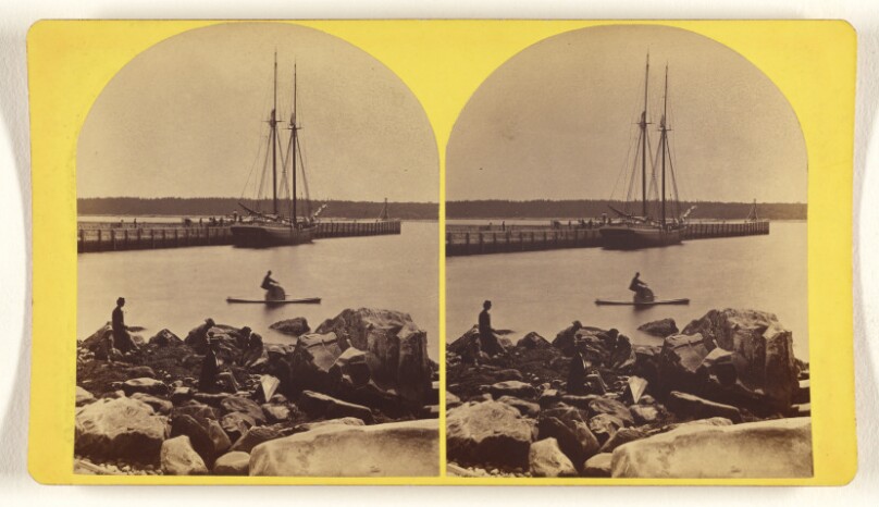 Liverpool, N.S., from Breakwater.