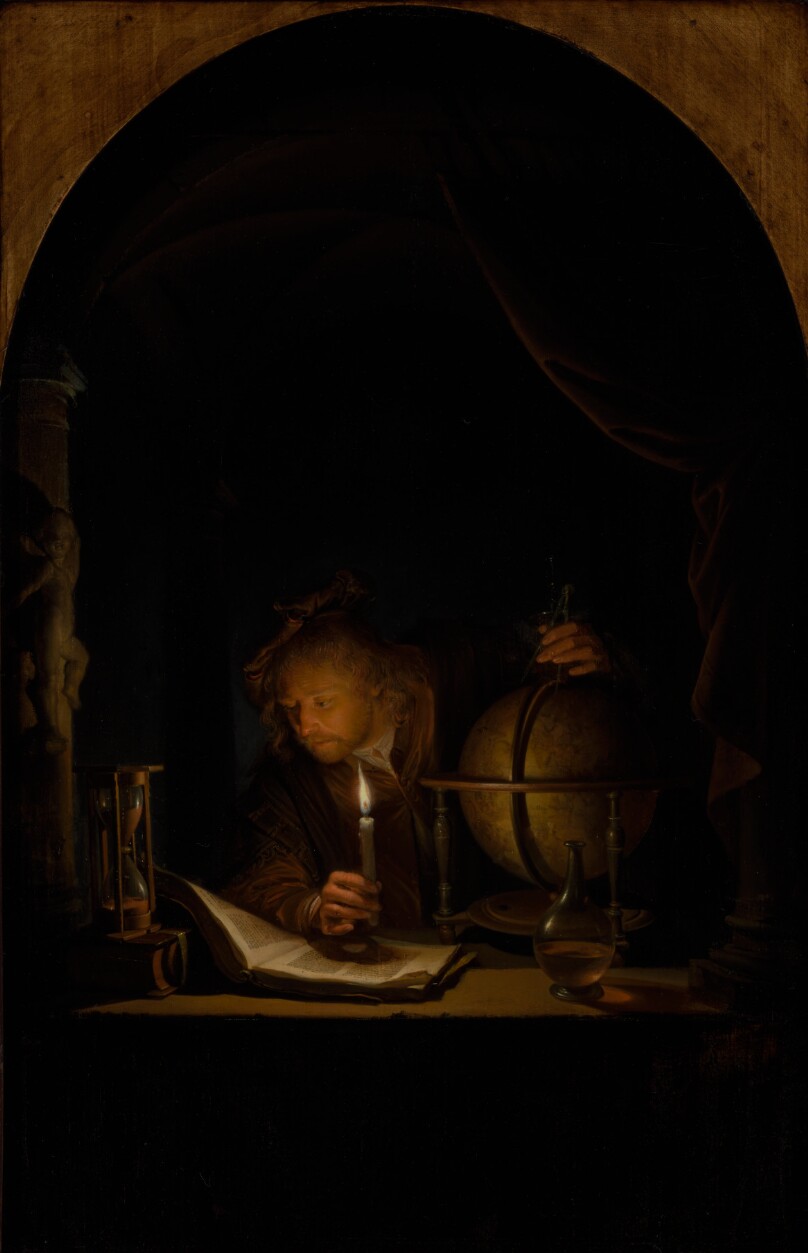Astronomer by Candlelight