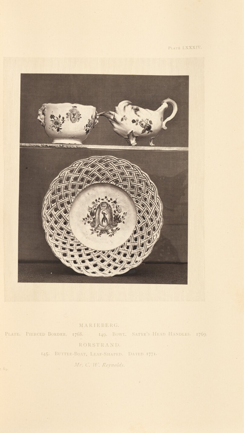 [Bowl, butter boat, and plate]
