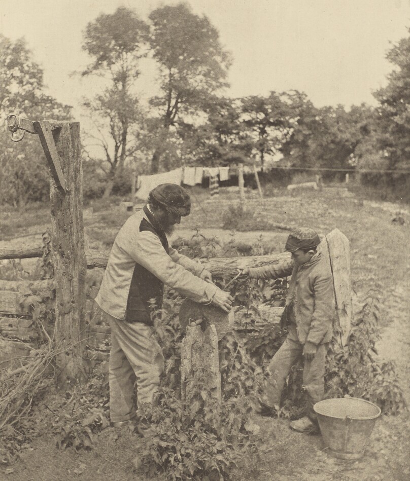 At the Grindstone - a Suffolk Farmyard