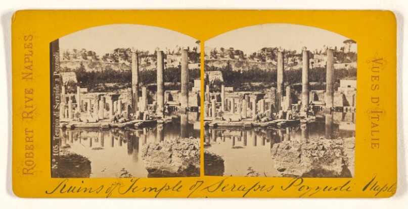 Tempio di Serapide a Pozzuoli.