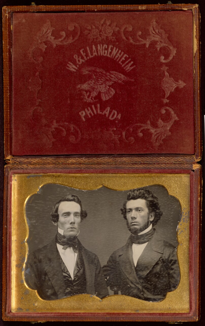 [Portrait of Two Seated Men]