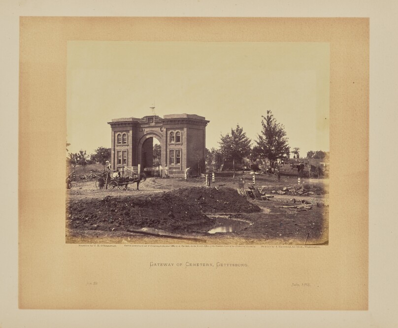 Gateway of Cemetery, Gettysburg