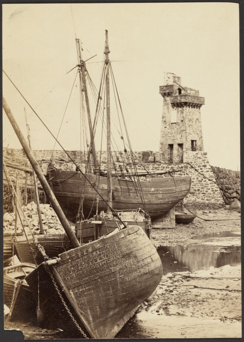 [Boats in a Harbor]